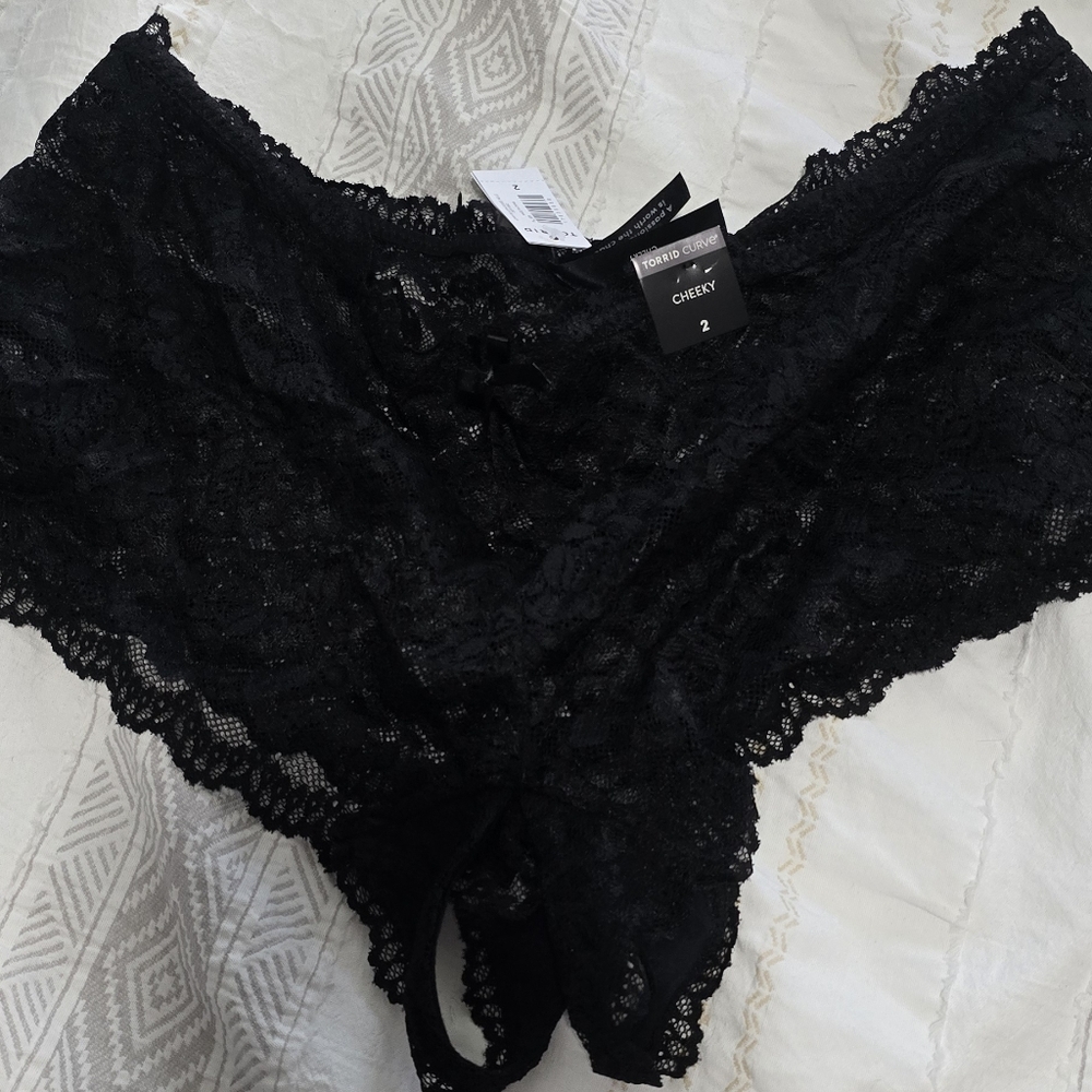 Torrid Open Gusset Cheeky Panties